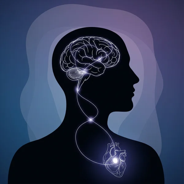 Abstract concept of an emotional intelligence test.