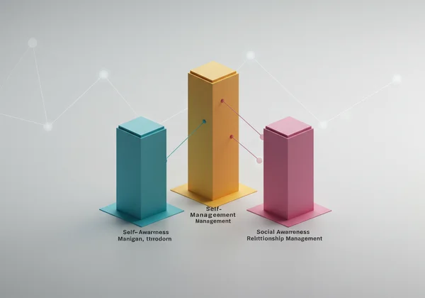 Goleman’s 4 pillars of emotional intelligence interconnected