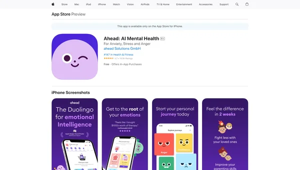 Ahead: AI Mental Health