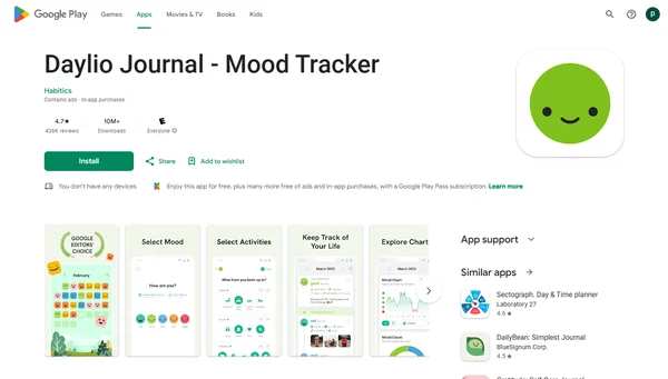 Daylio Journal - Mood Tracker