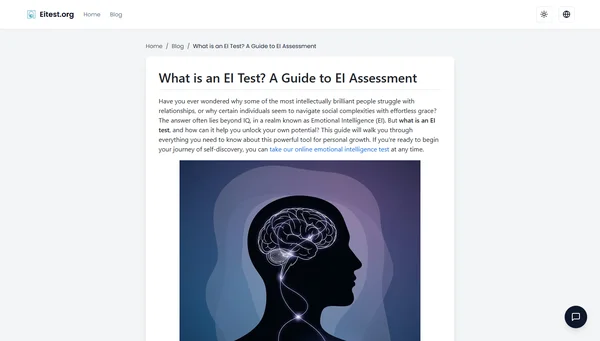 What is an EI Test? A Guide to EI Assessment