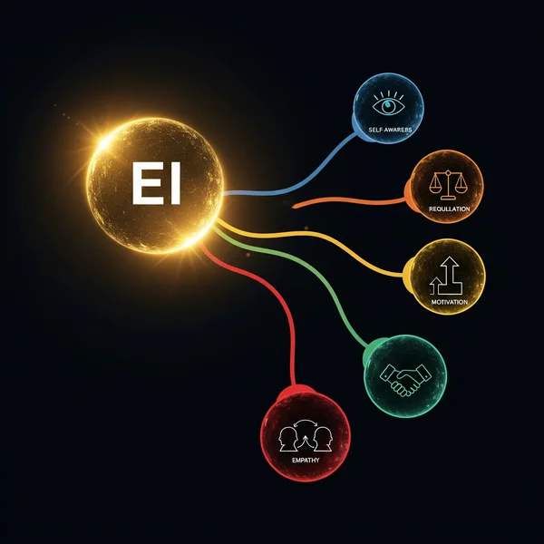 The five core dimensions of an EI assessment.