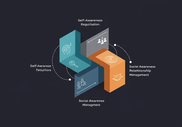 Visualizing Goleman's four pillars of emotional intelligence