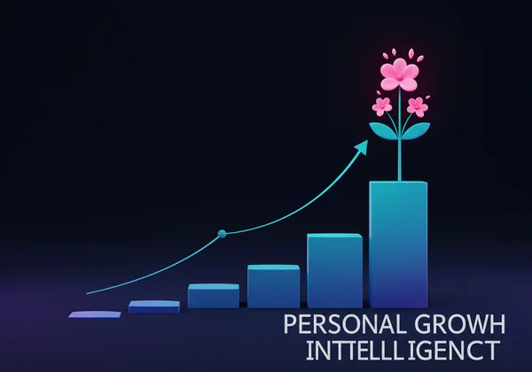 Growth chart showing improved emotional intelligence over time